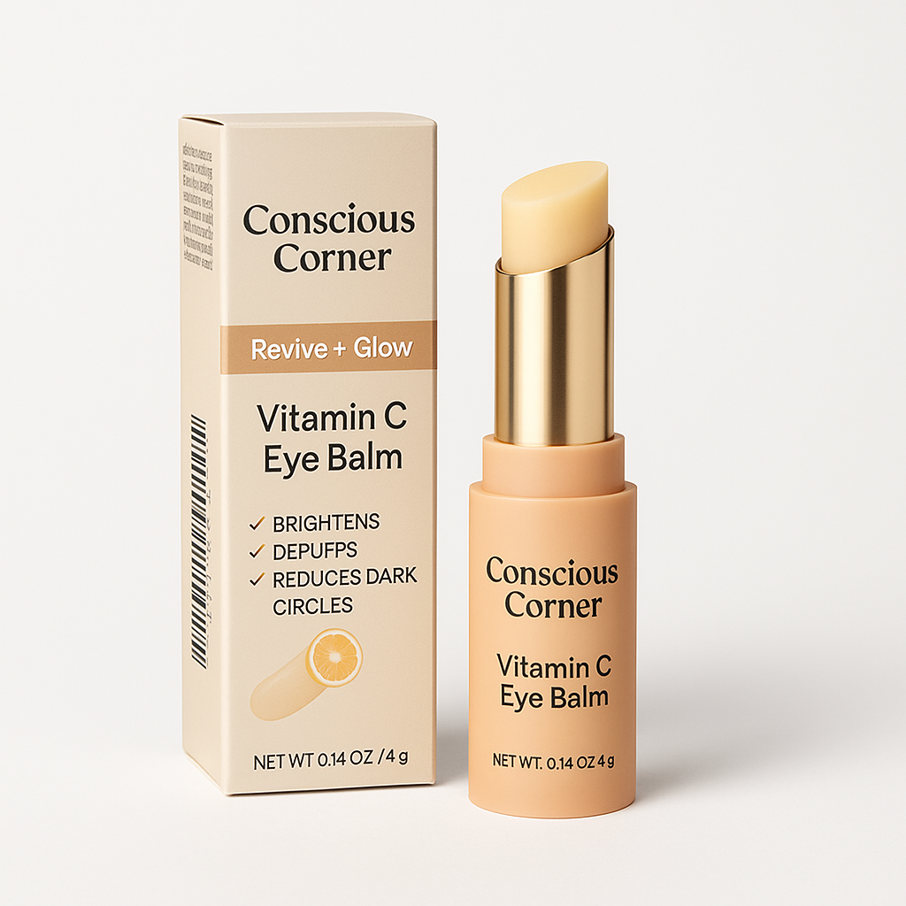 Vitamin C Brightening Eye Balm | Reduces Puffiness & Dark Circles