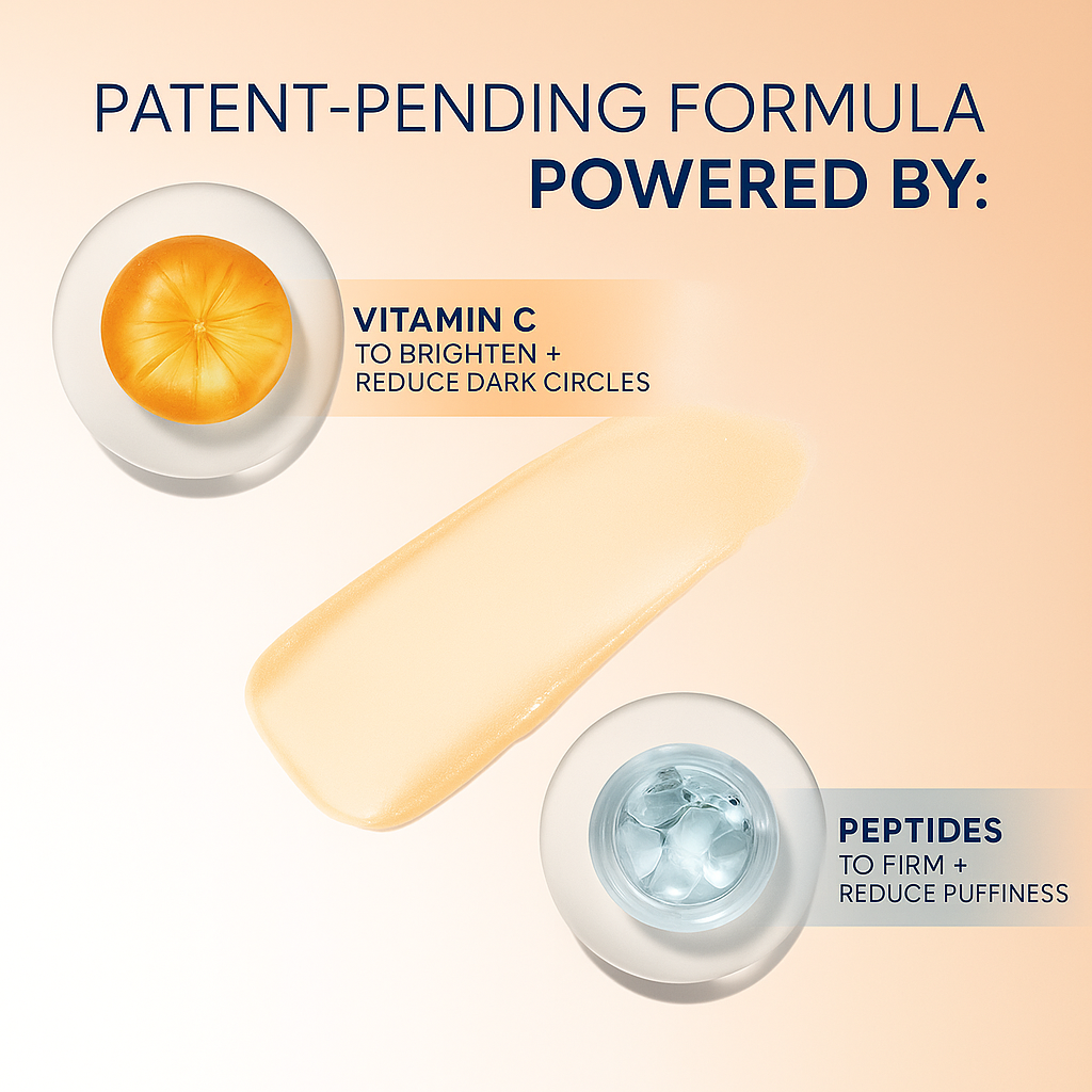 Vitamin C Brightening Eye Balm | Reduces Puffiness & Dark Circles